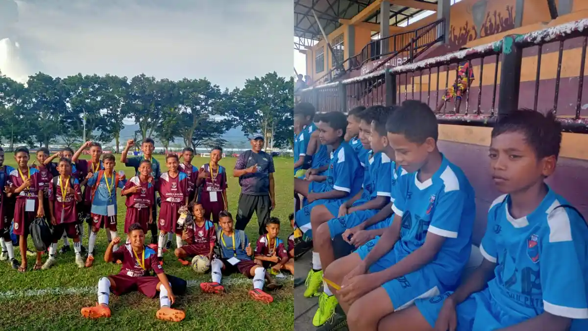 Dua Tim Tulehu Kompak Melaju ke Semifinal Soeratin Cup U-13 Maluku 2021
