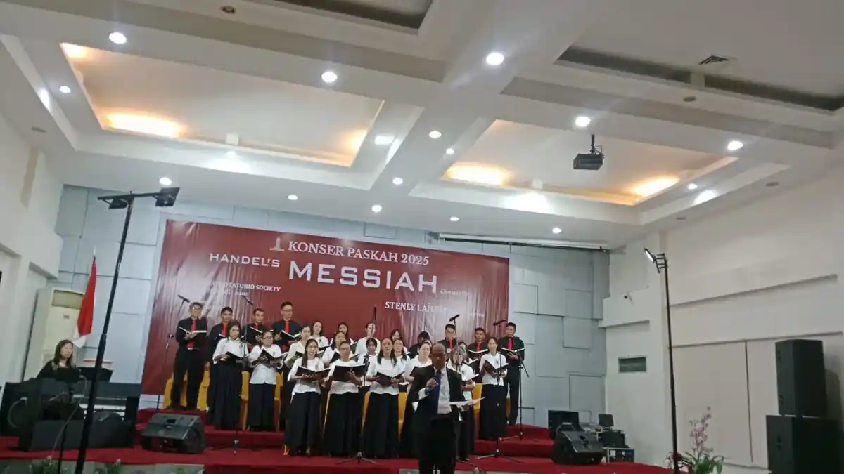 Ternate Oratorio Society Persembahkan Konser Paskah Messiah Karya George Handel