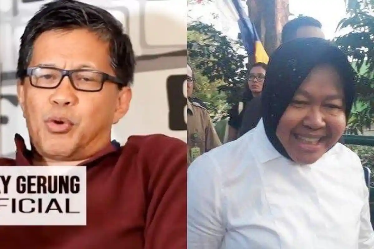 Sindiran Keras Rocky Gerung ke Risma Soal Pengemis di Jl Thamrin:Saya Bayangkan Satu Kabinet Tertawa