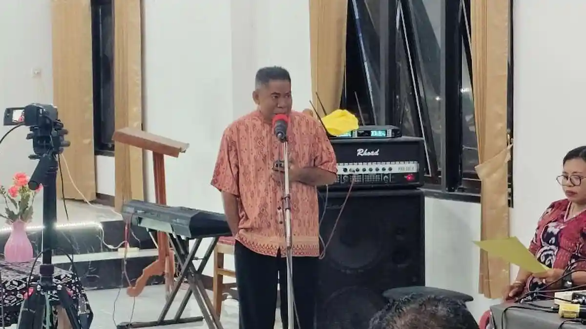 Lomba Paduan Suara di Paroki Ba'a, RD Ardi Meman: Bukan Sekadar Menyanyi, tapi Menyatukan Iman