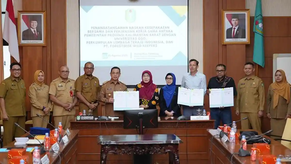 Pemprov Kalbar Mantapkan Komitmen Perhutanan Sosial Lewat Kerja Sama Multipihak