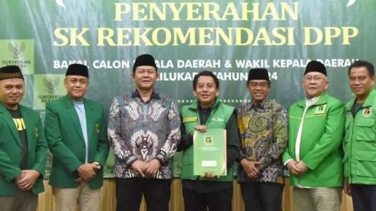 Pilkada Kota Blitar 2024 : Setelah Partai Gerindra, Pasangan Bambang-Bayu dapat Rekom dari PPP