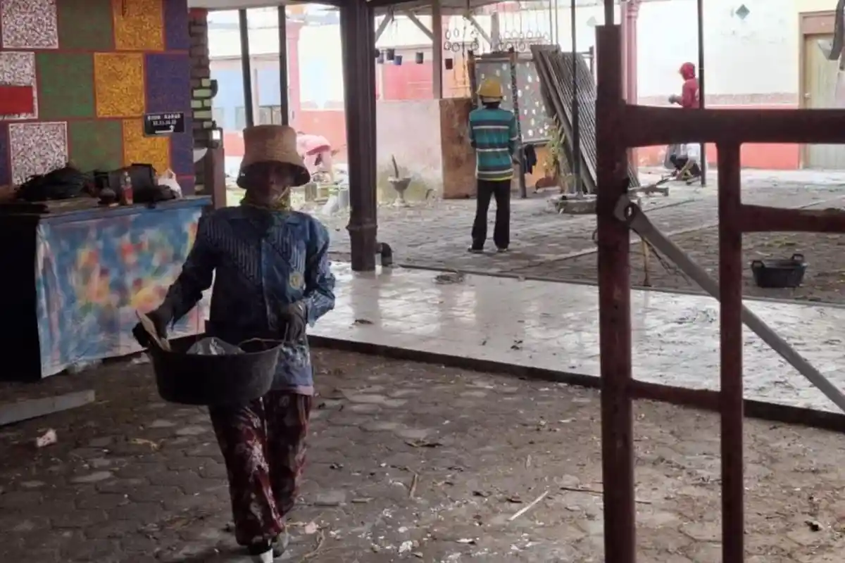 Anggaran Capai Rp 774 Juta, Proyek Rehabilitasi Eks Hotel Utami di Sumenep Ternyata Baru Dikerjakan