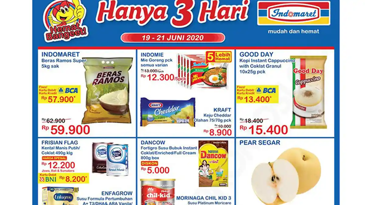 Segera Berakhir, Promo JSM Indomaret 19 - 21 Juni 2020, Diapers hingga Produk Kecantikan Turun Harga