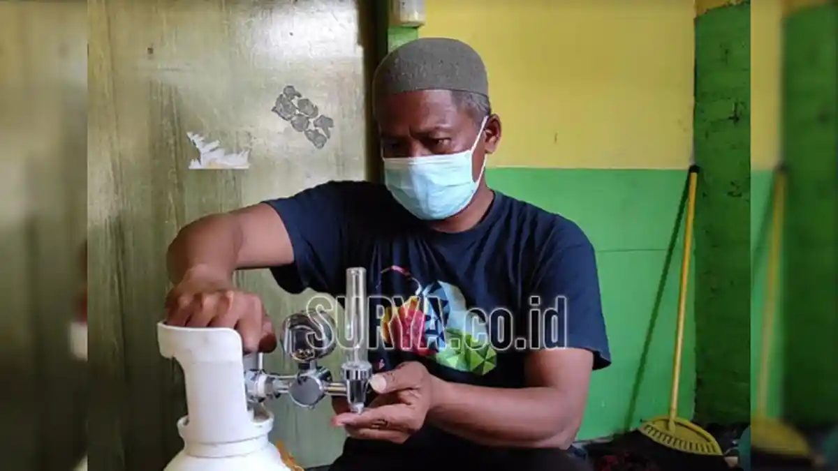 Cerita Relawan Pencari Oksigen di Kabupaten Ponorogo, Sering Antre Hingga Berhari-hari