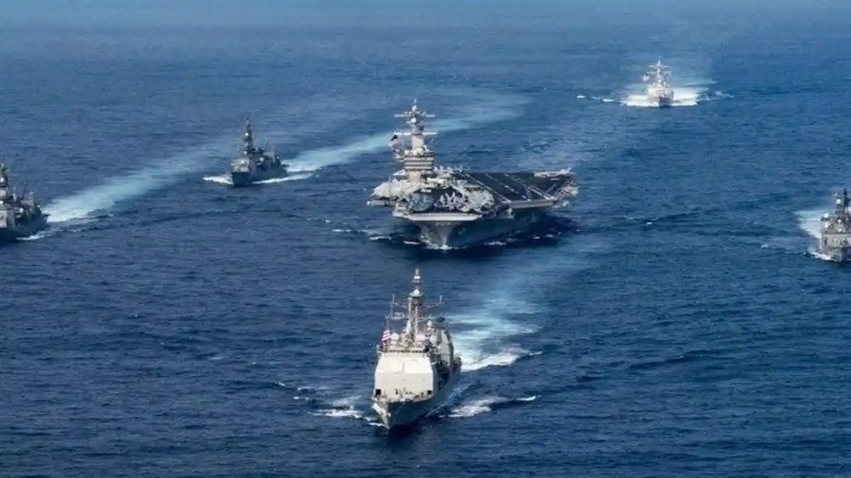 China tak Gentar, 4 Negara Ini Kirim Pasukan ke Perairan Laut China Selatan