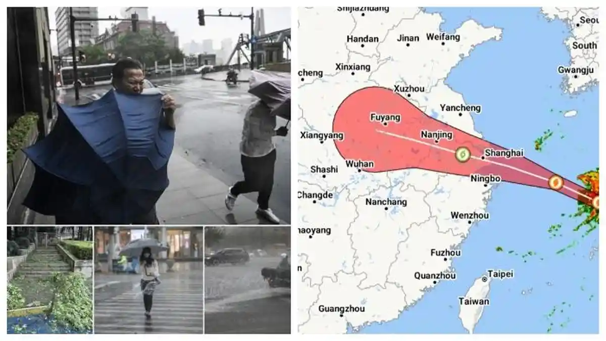 Diterjang Topan Bebinca, Semua Penerbangan di 2 Bandara Utama Shanghai Dibatalkan