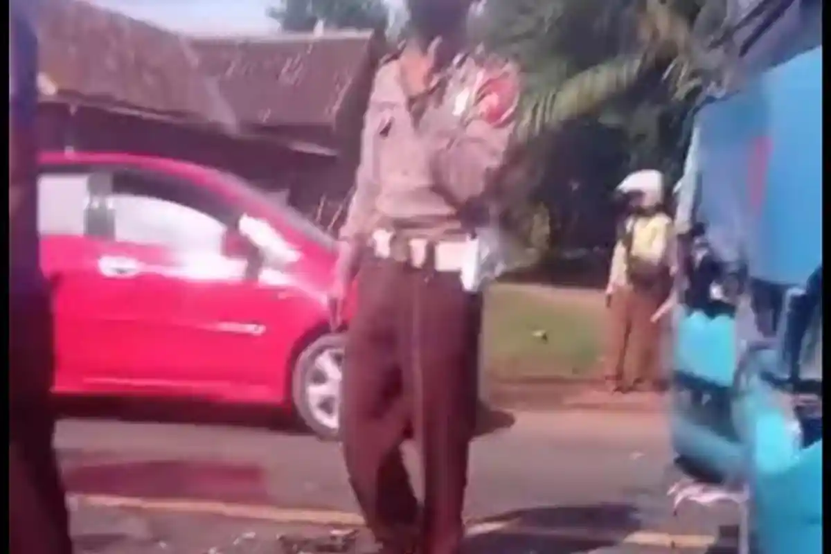 Korban Meninggal Lakalantas di Jalintengsum Bukit Kemuning adalah Pemudik Asal OKU SUmatera Selatan