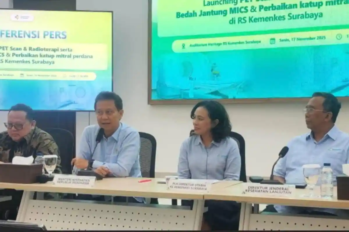 Menkes Budi Gunadi Sadikin Resmikan Layanan PET Scan dan Radioterapidi RSUP Kemenkes Surabaya