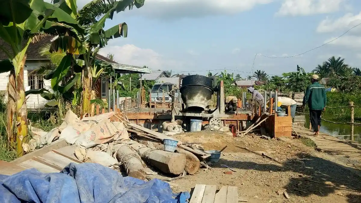 Dari Empat Jembatan, Tiga Jembatan Akan Selesai di Desa Ini