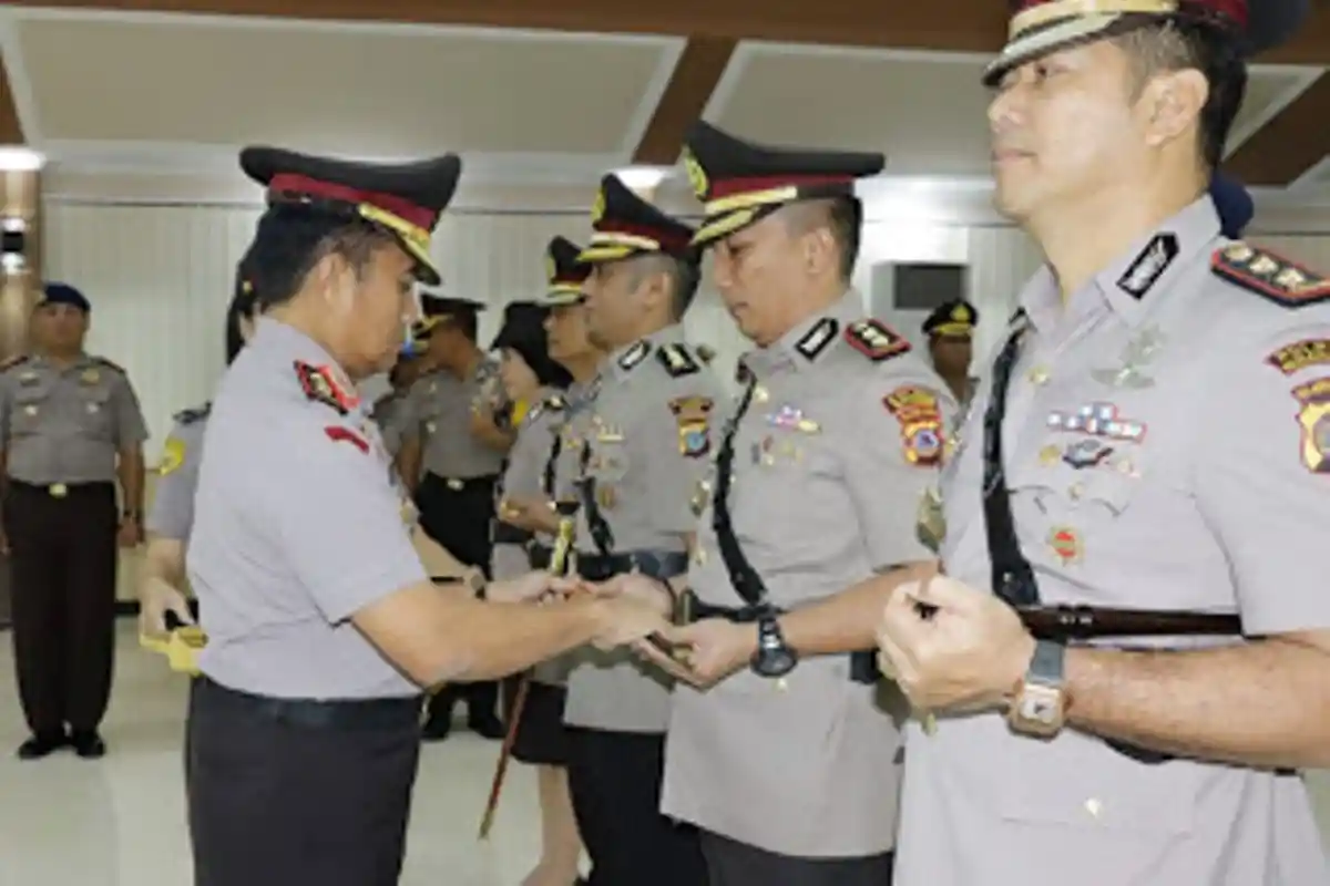 AKBP Stefanus Tamuntuan Resmi Jabat Kapolres Bitung