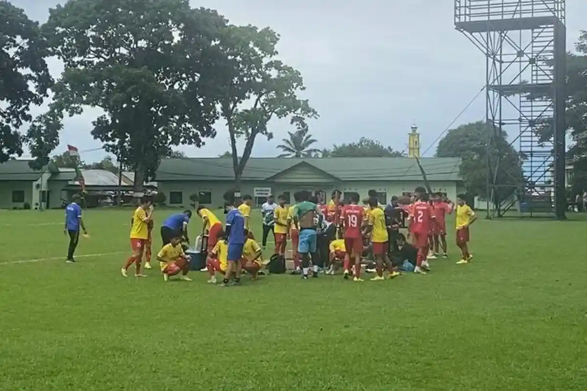Uji Coba Pertama ke Daerah, Tim PON Sumut Hadapi Siantar Selection di Lapangan Rindam I/BB