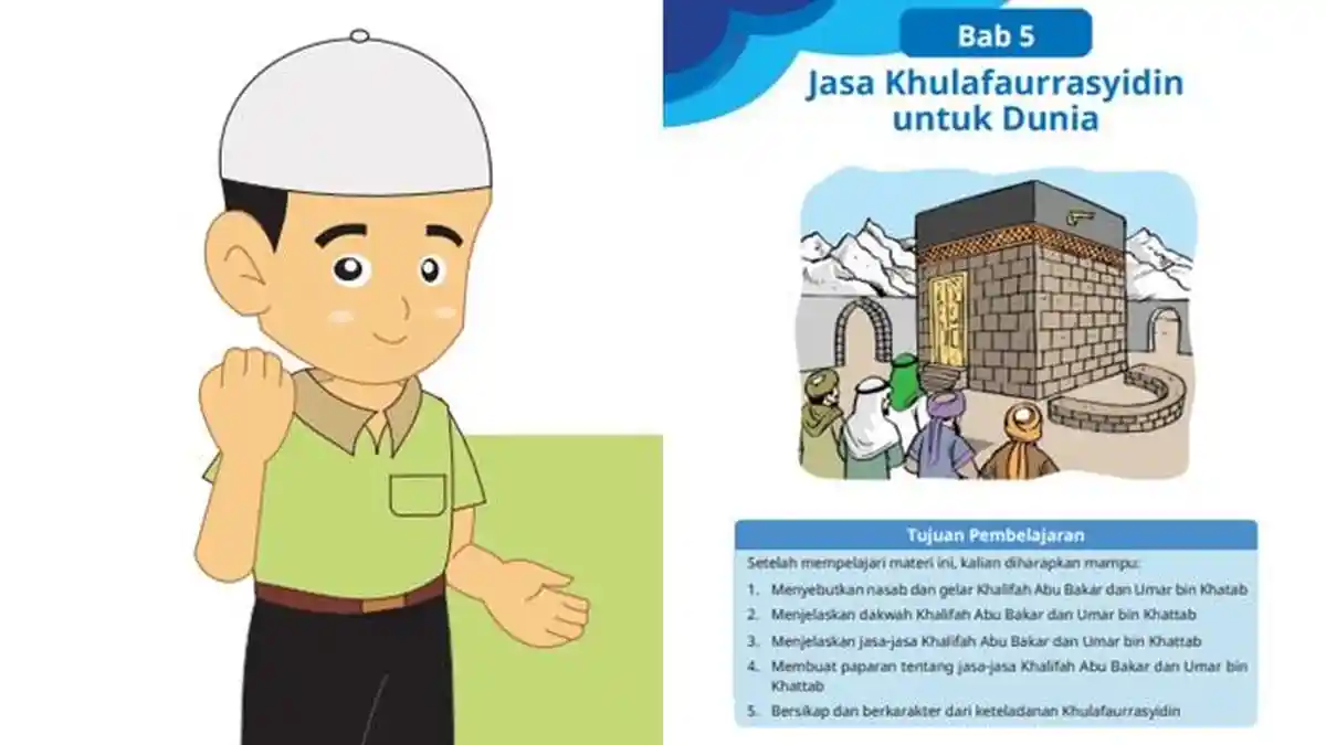 Rangkuman Materi BAB 5 PAI Kelas 6 SD Kurikulum Merdeka, Jasa Khulafaurrasyidin untuk Dunia