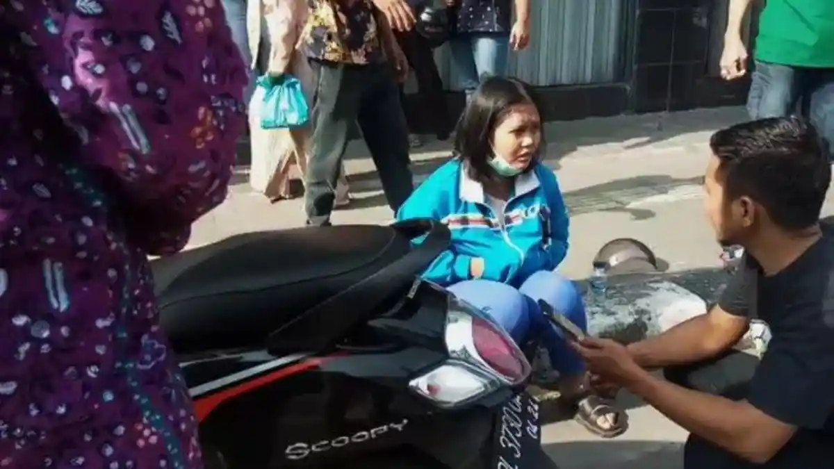 Viral Aksi Wanita Kejar Perampok Sambil Lawan Arus Hingga Tabrak Mobil, Begini Nasibnya