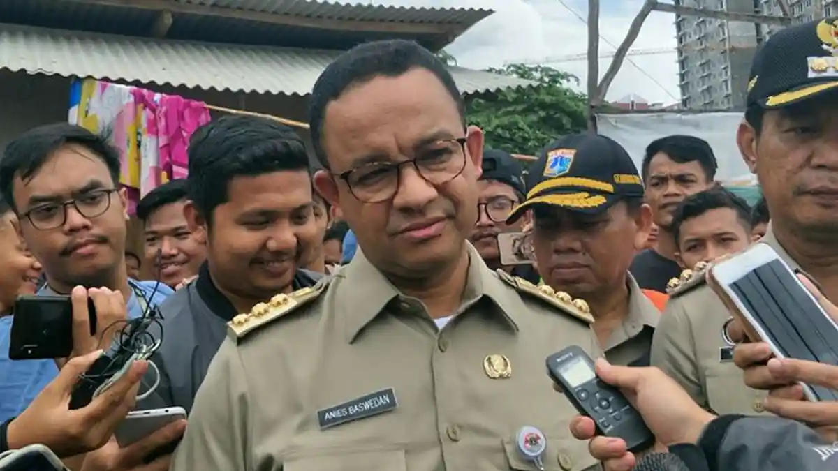Anies Baswedan :Anies: Daerah yang Sudah Ada Normalisasi Juga Terkena Banjir