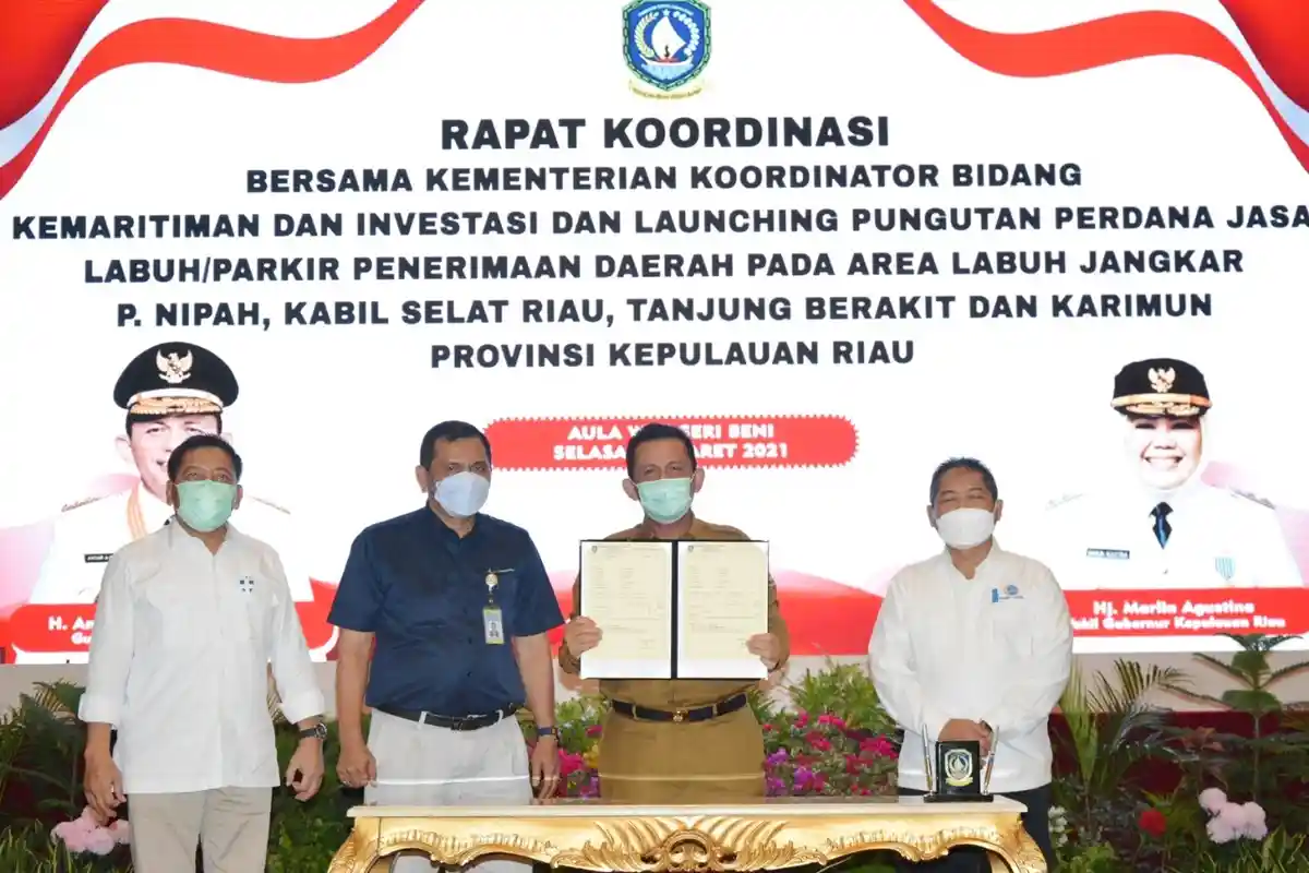 Titik Labuh Jangkar Kepri Bertambah, Ansar Ahmad Kejar Target Retribusi Rp 200 M Per Tahun