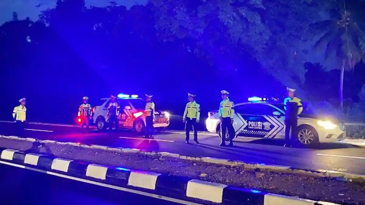 Polresta Pangkalpinang Gelar Blue Light Patrol, Tongkrongan Muda Mudi Jadi Target