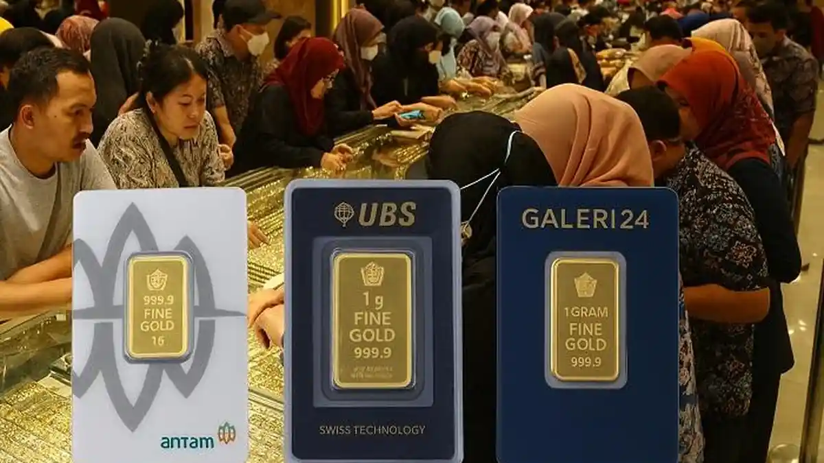 Update Harga Emas Pegadaian Hari Ini: Antam Rp2,02 Juta, UBS dan Galeri24 Ikut Naik