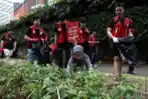 Aksi Bersih Bersih Sampah di HBKB