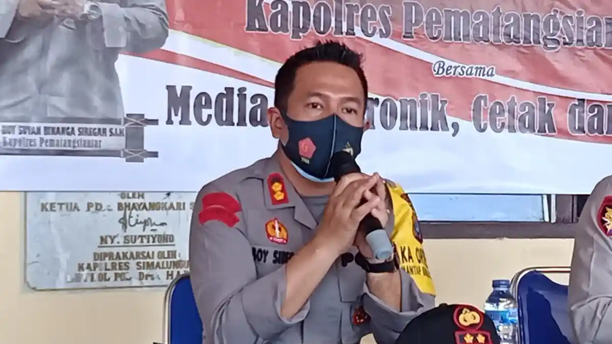 Bertemu dengan Wartawan, AKBP Boy Sutan Binangga Siregar Tak Menyangka Jadi Kapolres Siantar