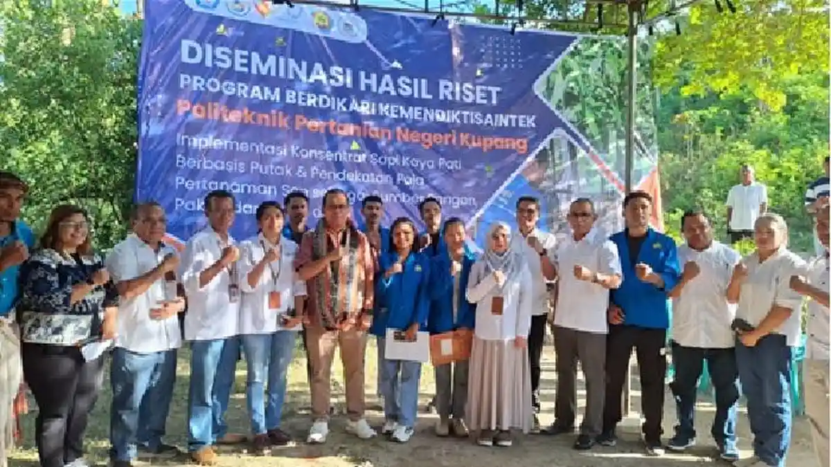 Gubernur NTT Buka Diseminasi Hasil Riset Program Berdikari di Desa Merbaun Kabupaten Kupang