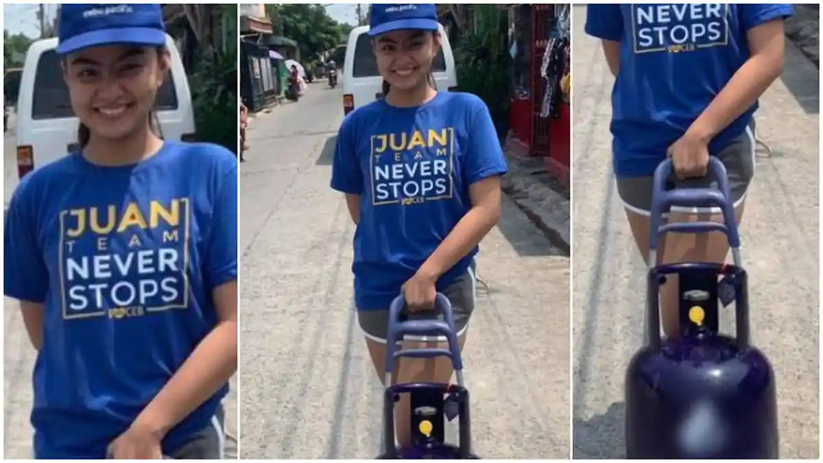 Viral! Avila Cewek Cantik Penjual Gas LPG, Asal dan Ternyata Bukan Wanita Sembarangan