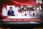 Panglima TNI Ikuti Upacara Hari Lahir Pancasila Secara Daring