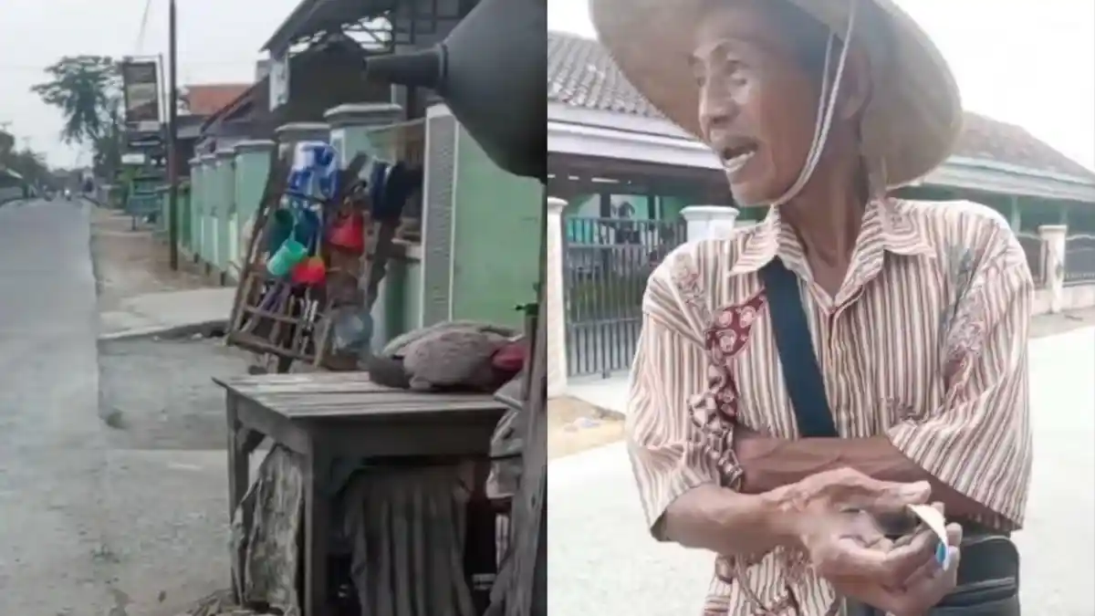 Viral, Kakek Penjual Perabot Ditipu Pembeli di Karawang, Gelisah Barang Diambil Tapi Tak Dibayar