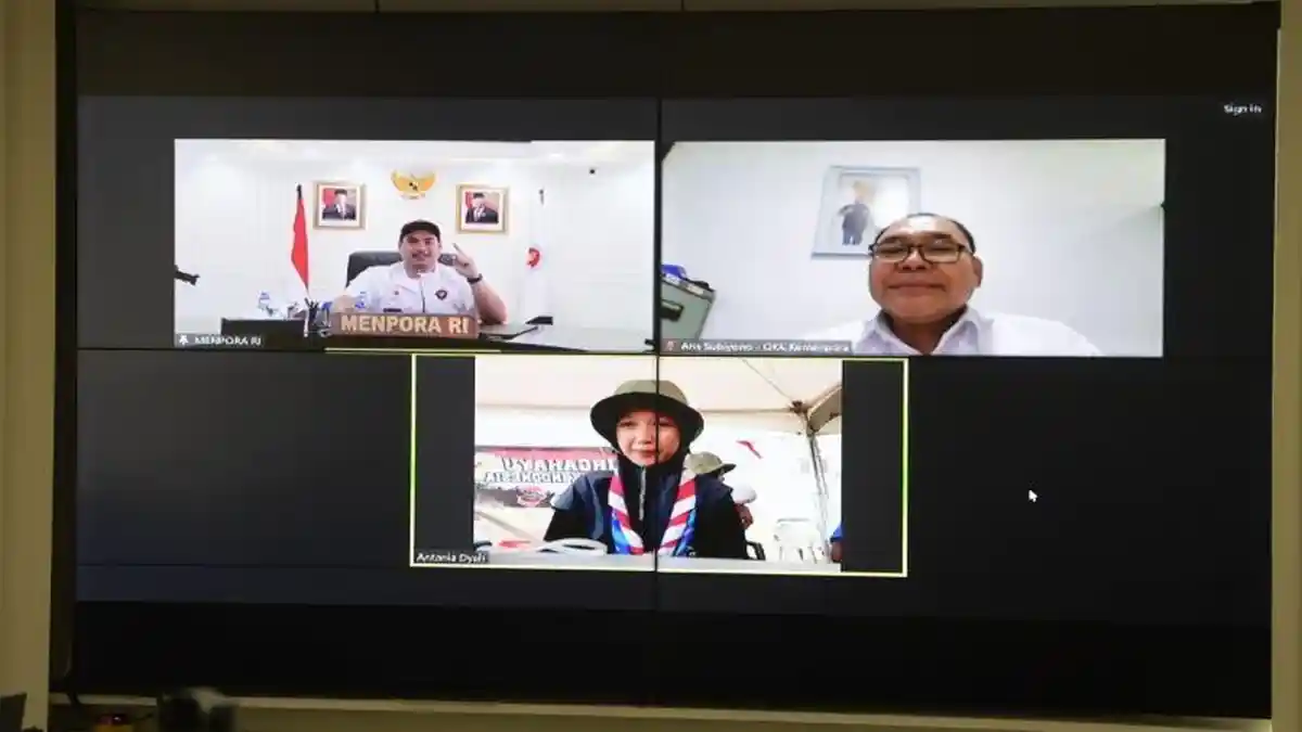 Jambore Pramuka Dunia Jadi Perhatian Menpora Dito Untuk Memantau Pramuka Asal Indonesia