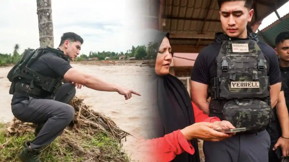Isi Rompi Verrell Bramasta Viral Disebut Anti-Peluru saat Tinjau Banjir ...