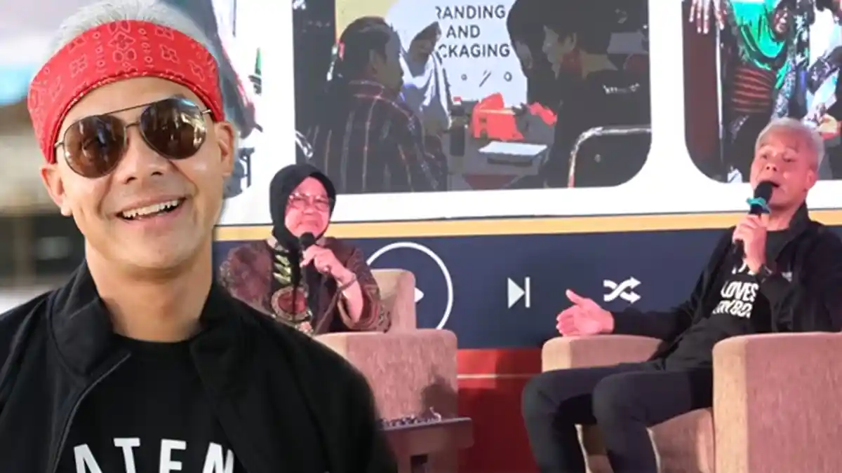 Video Tri Rismaharini 'Semprot' Ganjar Pranowo, Akui Hobi Marah, Gubernur Jawa Tengah: Ya Allah