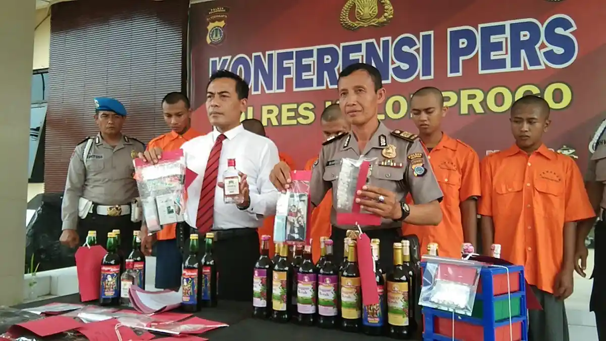 Sejak Awal Januari 2020, Satres Narkoba Polres Kulon Progo Berhasil Ungkap 9 Kasus