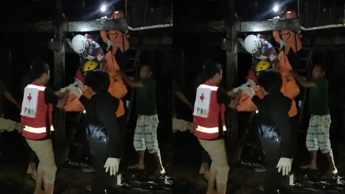 Rumah Panggung di Bolabulu Sidrap Terbakar, Satu Lansia Tewas
