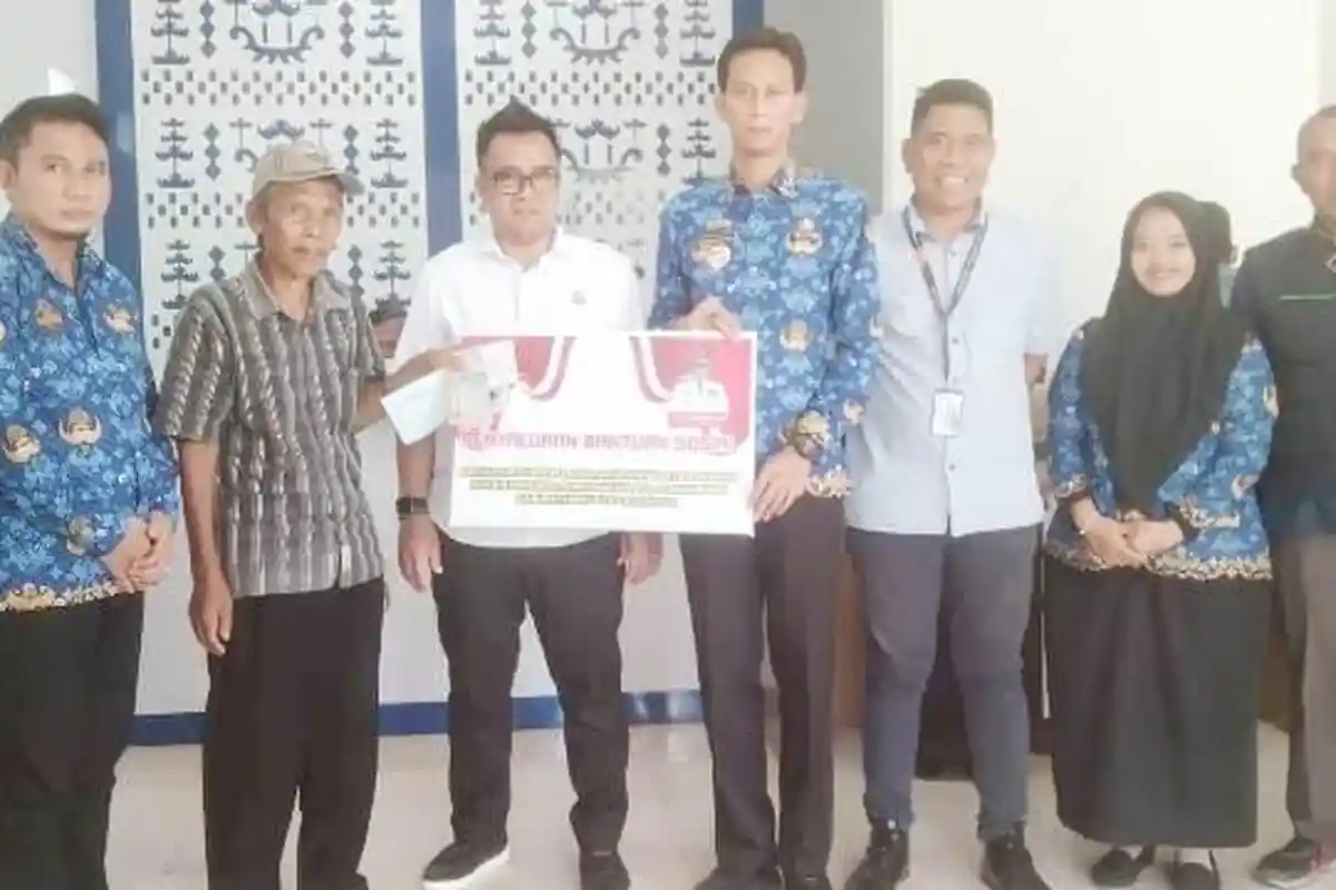 Seribuan KPM di Mesuji Lampung Dapat Bansos Non Tunai Dampak Kenaikan BBM