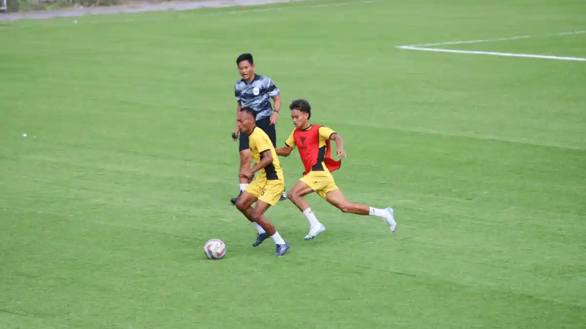 Hasi Laga Internal Game PSIS Semarang, Doni Sormin Tampil Memukau