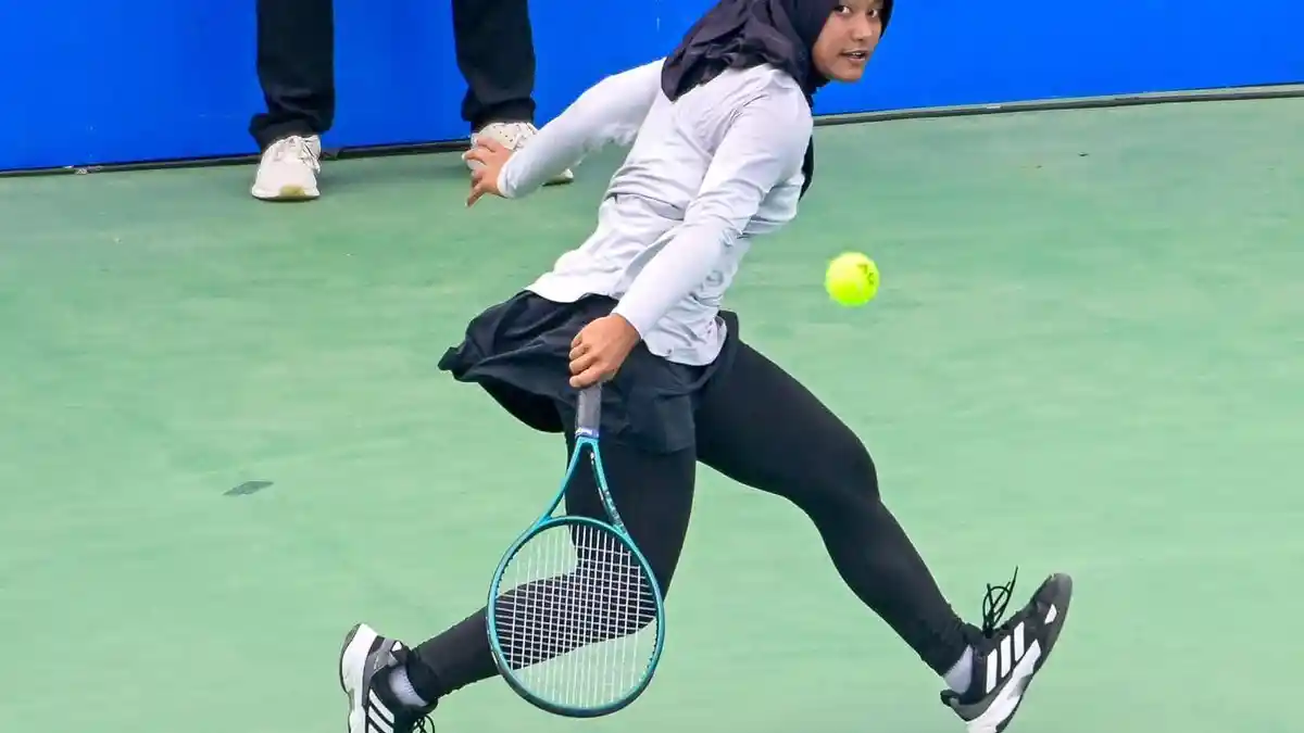 Kalah dari Atlet Jatim di Final, Petenis Aceh Cylova Harus Puas Raih Perak