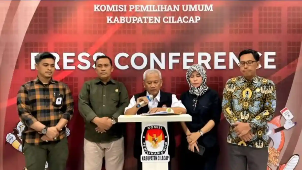 Empat Paslon Resmi Bertarung di Pilkada Cilacap, Pengundian Nomor Urut Akan Berlangsung Besok