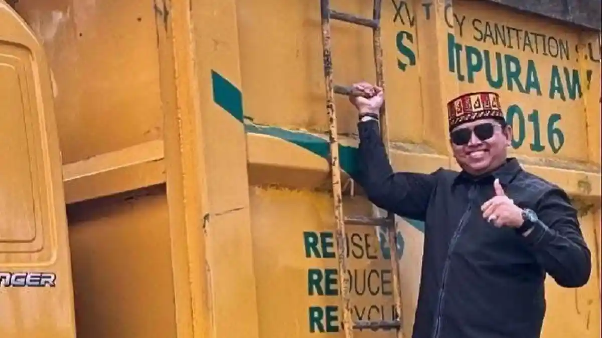 Tuanku Muhammad Minta DLHK3 Kota Disiplinkan Jadwal Angkut Sampah
