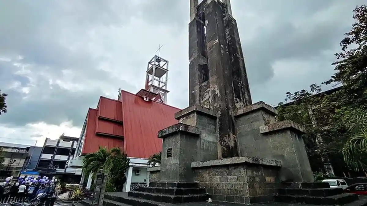 Tugu Perang Dunia II di Manado Sulawesi Utara Simbol Damai Sekutu dan Jepang Setelah Perang Pasifik