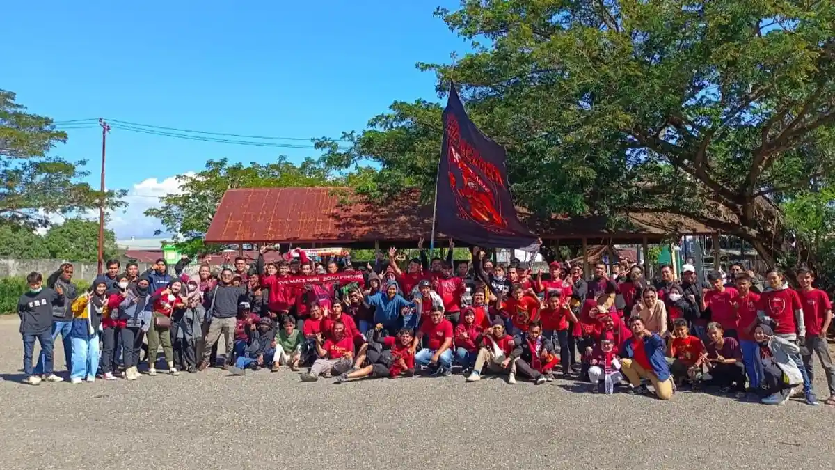 Dukung PSM, The Macz Man Pinrang Siap Merahkan Stadion Gelora BJ ...