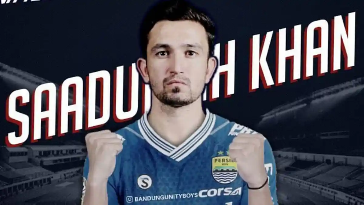 Postingan Terbaru Saadullah Khan, Striker Pakistan yang Sempat Dikaitkan dengan Persib Bandung