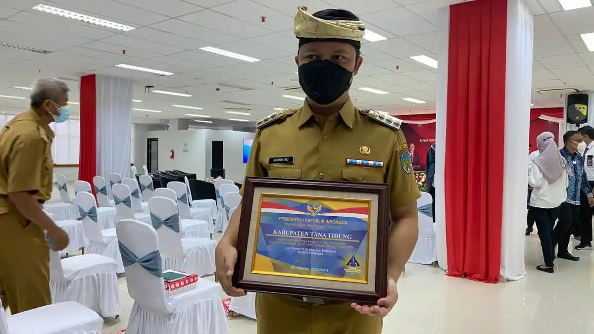Raih WTP 4 Kali Berturut-turut, Bupati Tana Tidung Ibrahim Ali Optimis Tahun Depan Lagi