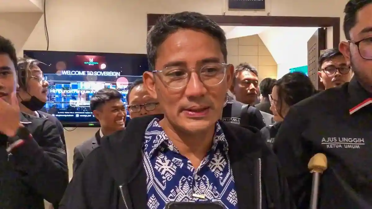 Sandiaga Uno Ajak Anggota HIPMI Bali Olah Sampah Jadi Produk Bernilai Tinggi