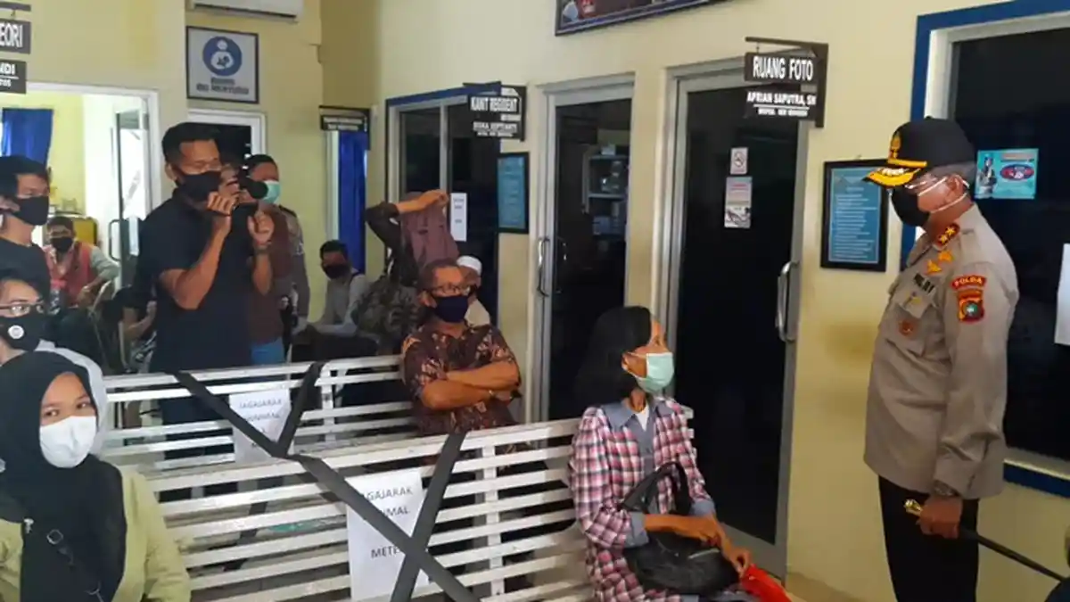 Kapolda Kunjungi Satpas Polres Pangkalpinang, SIM Mati Bisa Diperpanjang Tak Kena Denda
