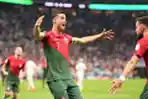 Cristiano Ronaldo Rayakan Kemenangan Timnya