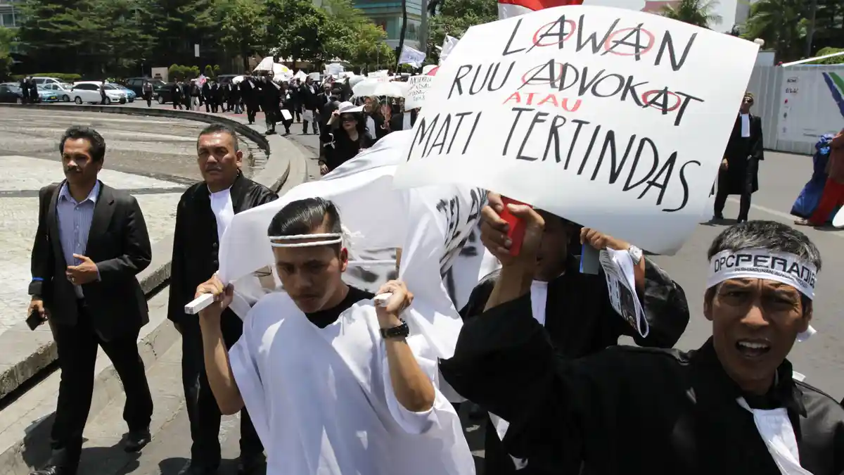 Rapat Panja Bahas Dewan Advokat Nasional Dihentikan karena 'Deadlock'