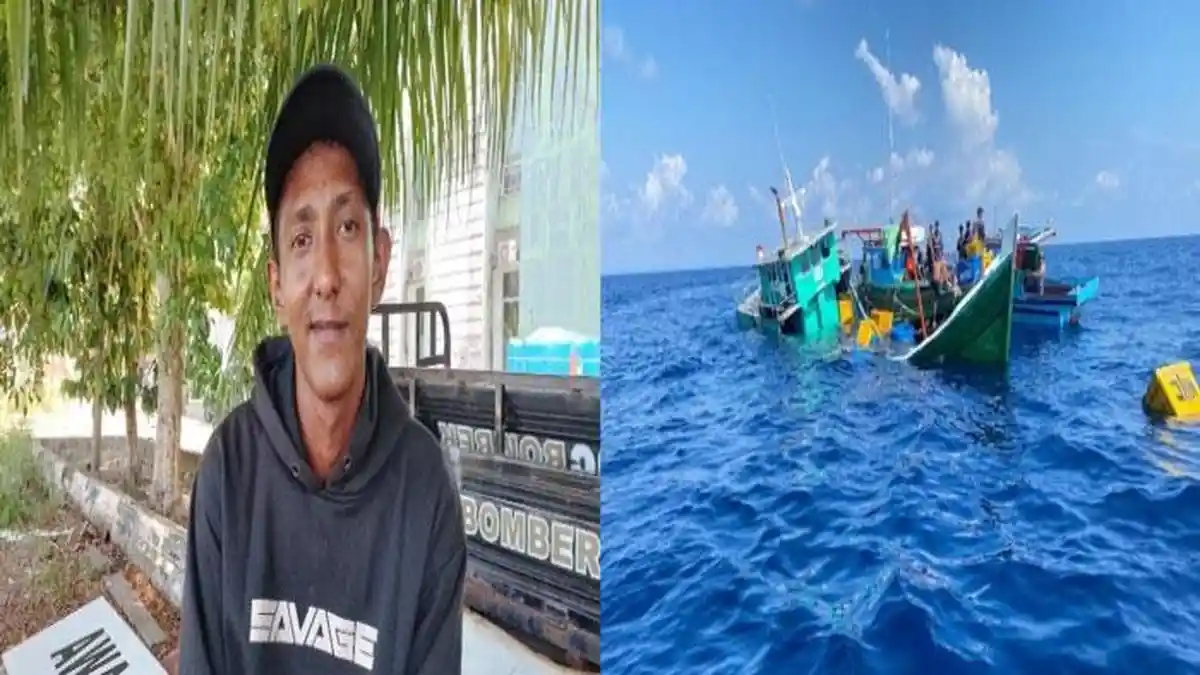 5 Awak KM Selat Meranti Terkatung-katung di Laut Anambas Menanti Bantuan Hampir 4 Jam