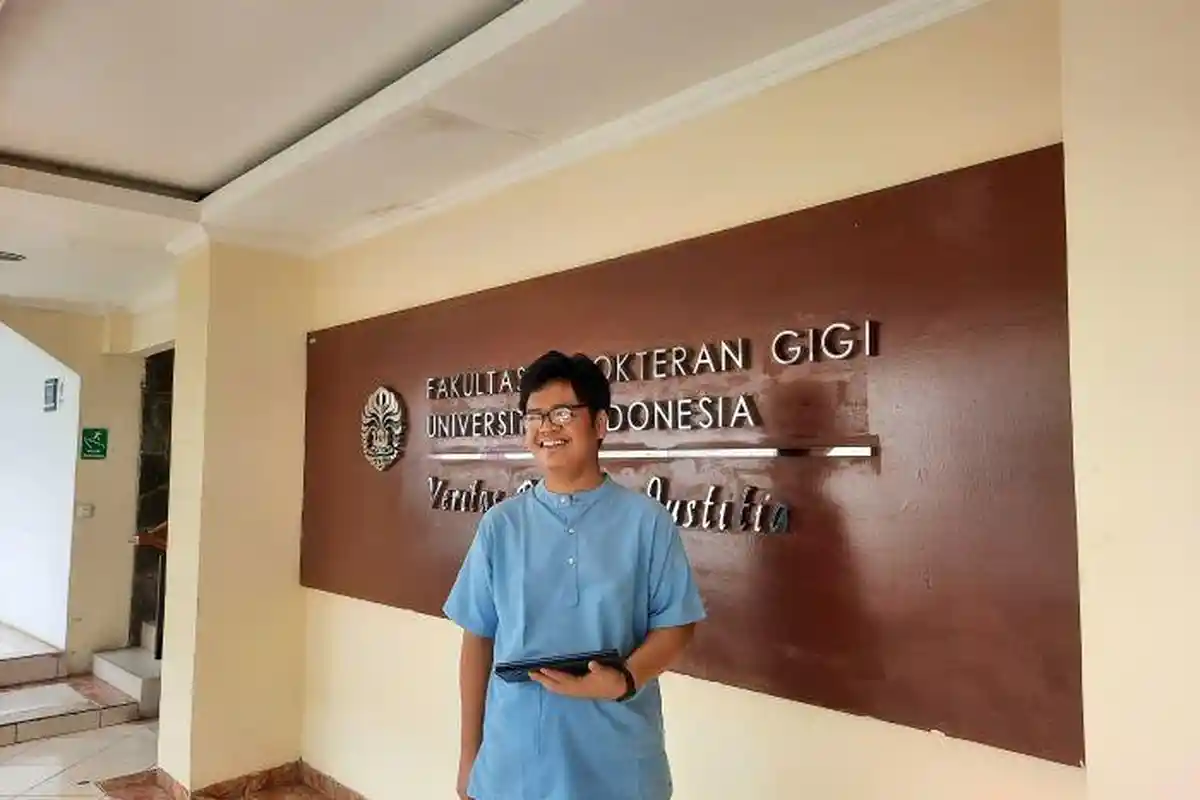 Berasal dari Keluarga Sederhana, Begini Kiat Rifki Mujahid Ziyad Wujudkan Impian Kuliah di FKG UI