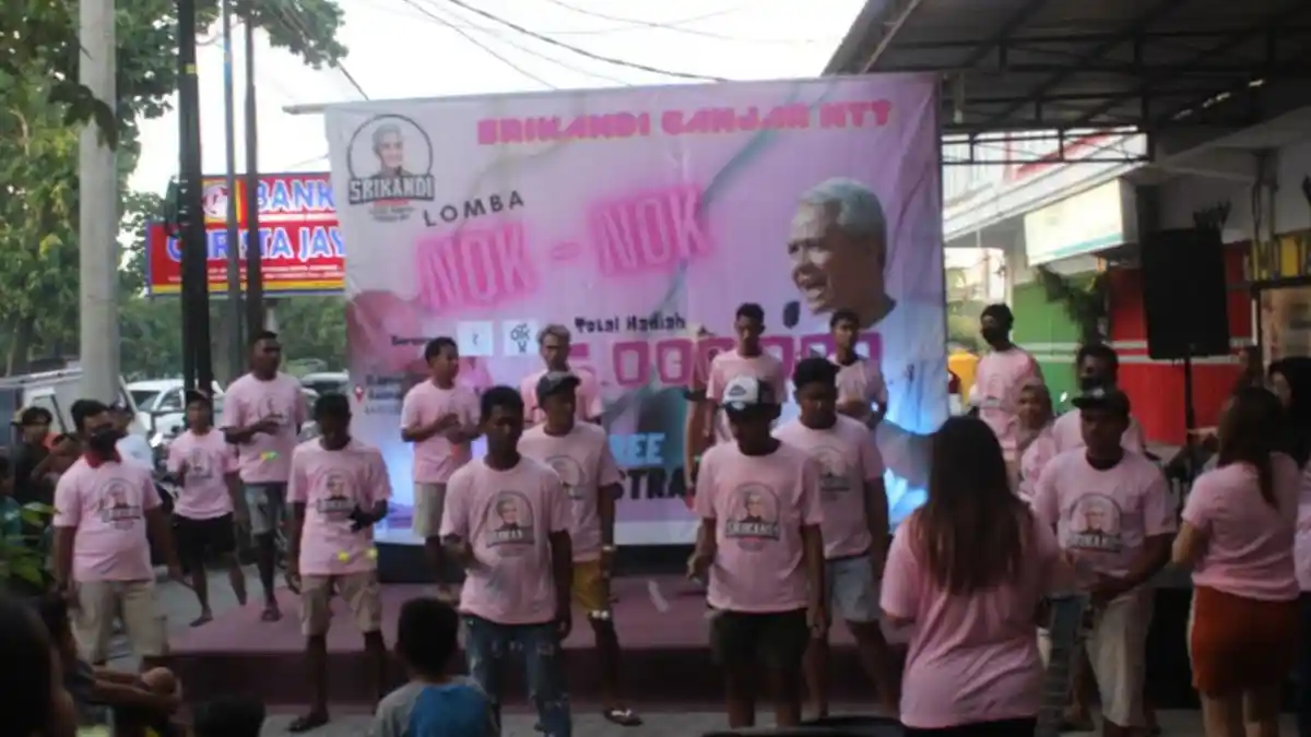 Srikandi Ganjar NTT Gelar Turnamen Lato-lato Bareng Anak Muda Kupang