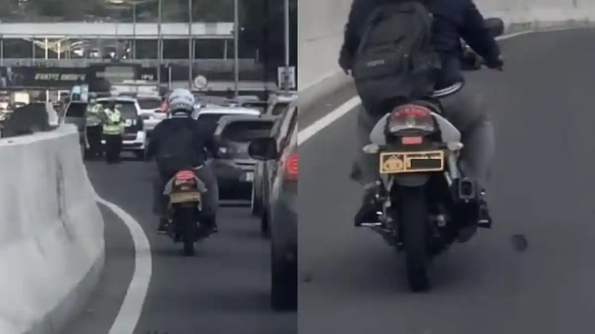 Polisi Diduga Terobos Razia di Jalan Layang Pakai Motor Dinas, IPW: No Viral No Justice